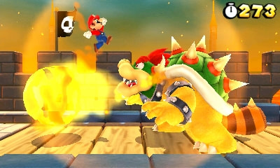 Giga Cat Mario VS Fury Bowser - online puzzle